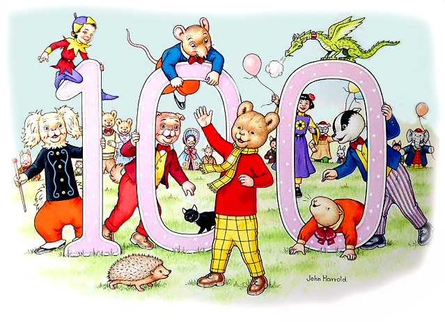 Rupert Bear turns 100 Superfans show us their incredible collections  UK   News  Expresscouk