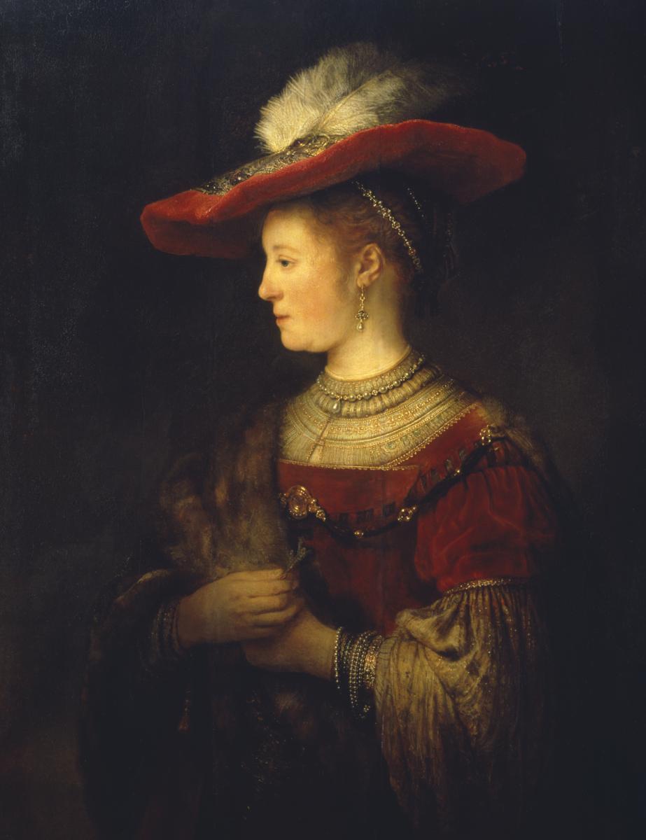 Rembrandt And His Muse The Arts Society