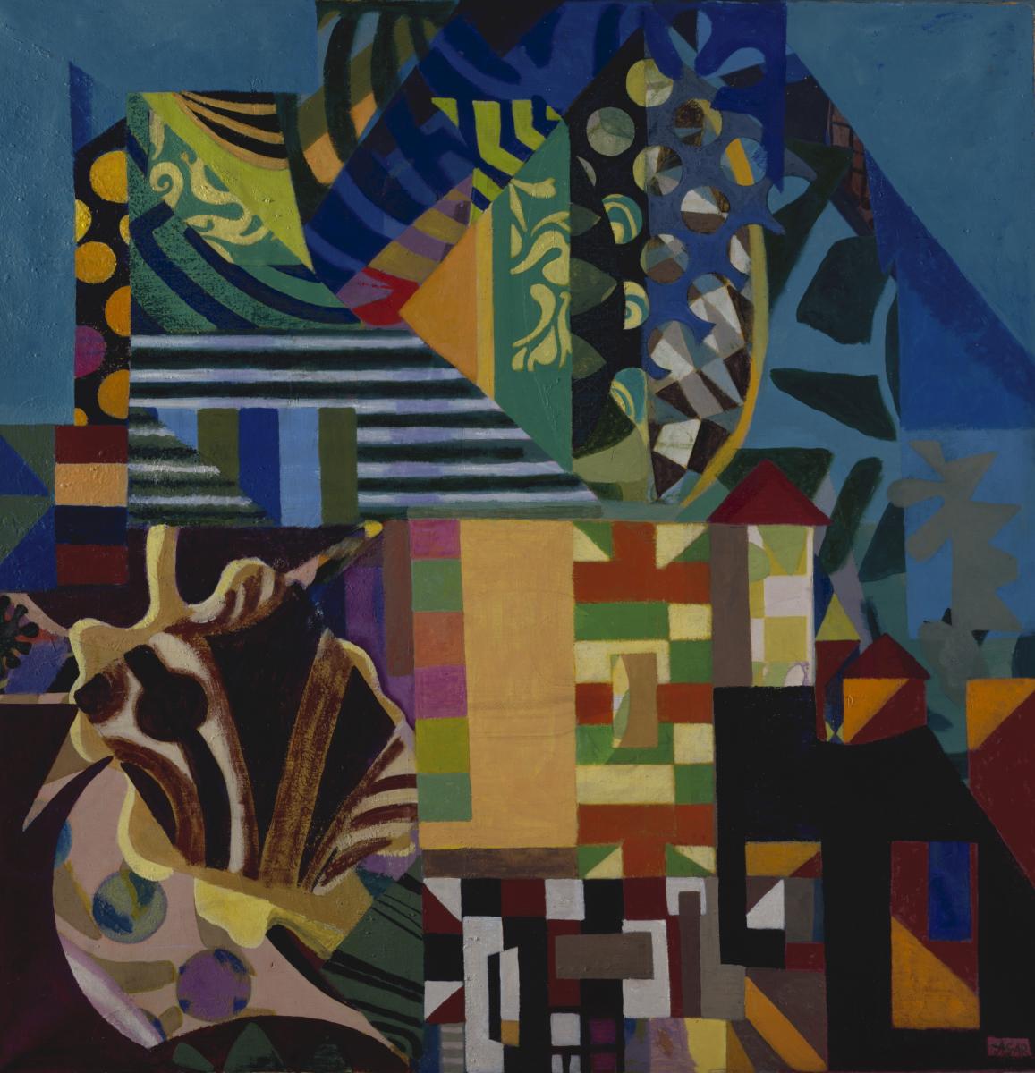 Eileen Agar Collective Unconscious 1977 Acrylic on canvas 1050 x 1020 mm Courtesy of Royal Academy of Arts ©Estate of Eileen Agar/Bridgeman Images