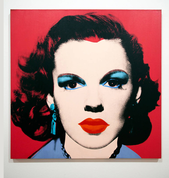 ‘Judy Garland’ by Andy Warhol at Museu Berardo Interior Rooms in Lisbon - Portugal, © Alamy