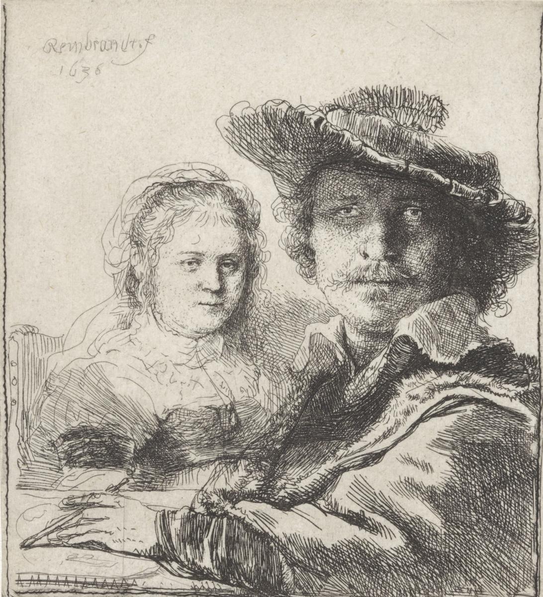 Rembrandt And His Muse The Arts Society