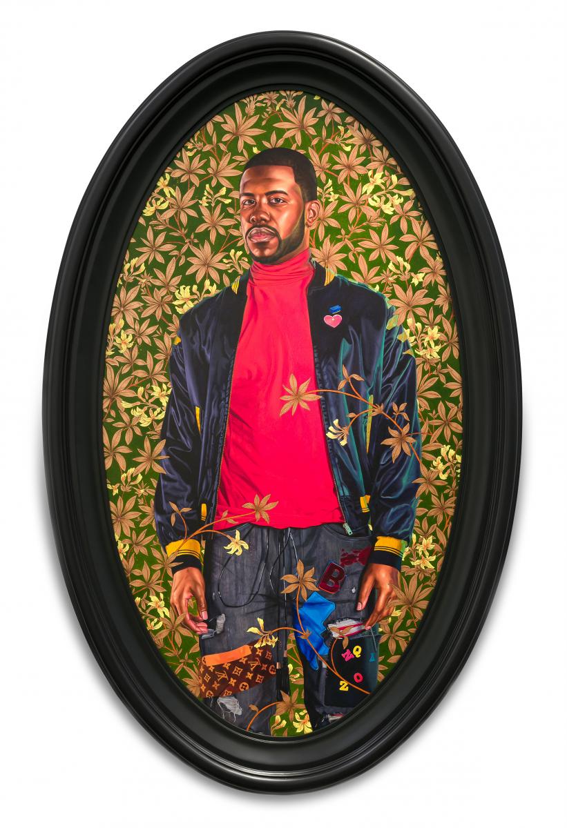 Kehinde Wiley, Alexander Cassatt, 2017 (c) Kehinde Wiley. Courtesy the artist and Stephen Friedman Gallery, London. Photo Mark Blower. The Deighton Collection