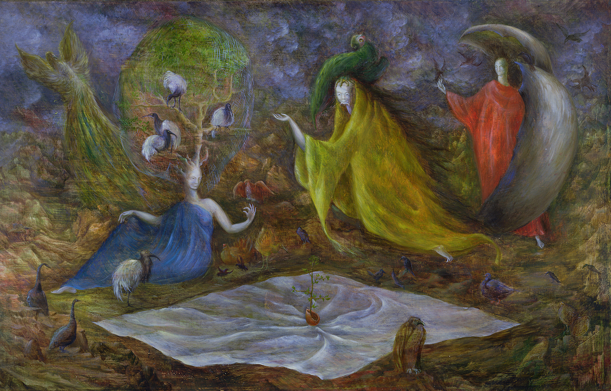  Leonora Carrington, The Pomps of the Subsoil, 1947, © Estate of Leonora Carrington / ARS, NY and DACS, London 2019, UEA 28. Sainsbury Centre for Visual Arts, University of East Anglia. Photographer: James Austin