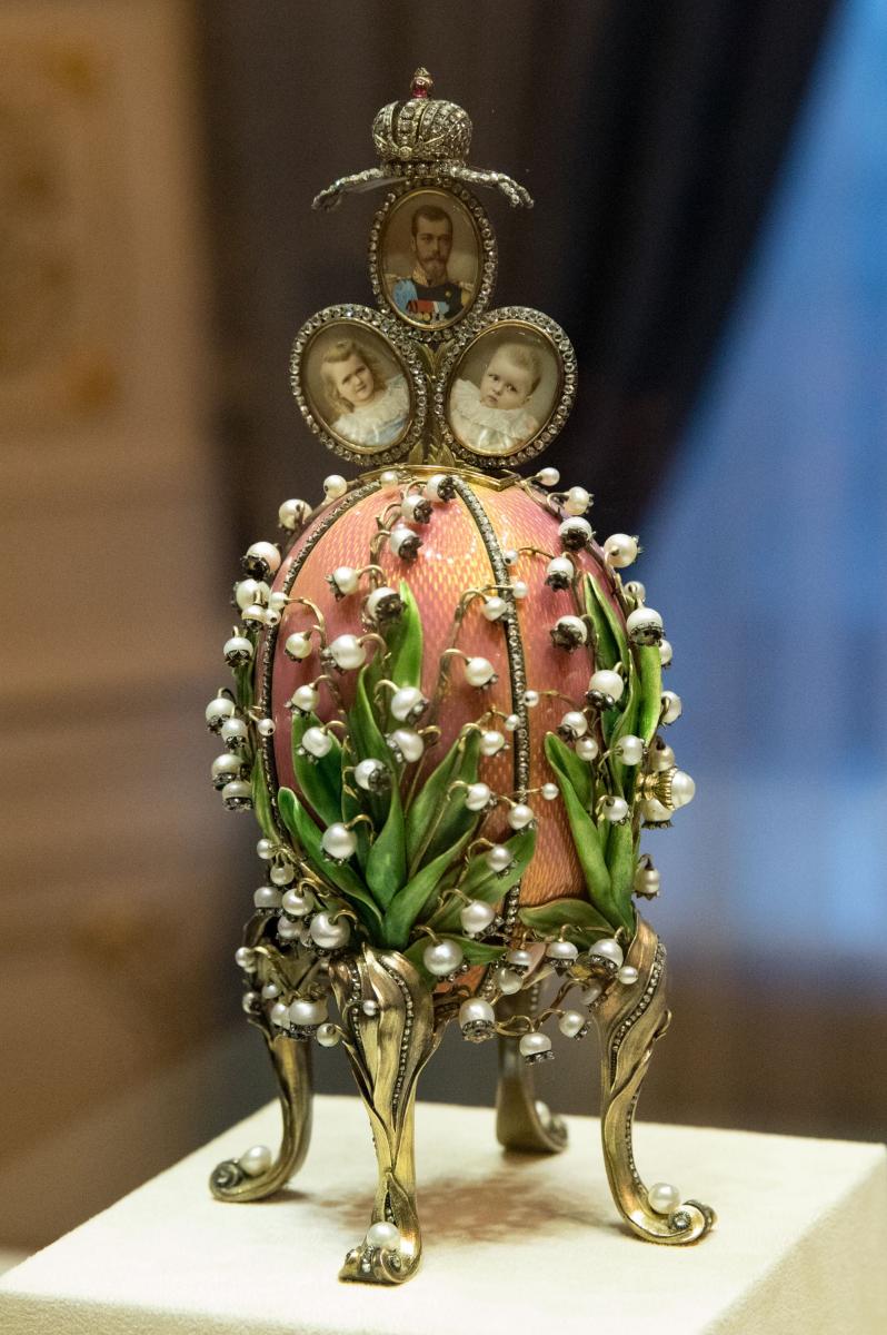Dom Fabergé, lilie z Doliny jaj, 1898