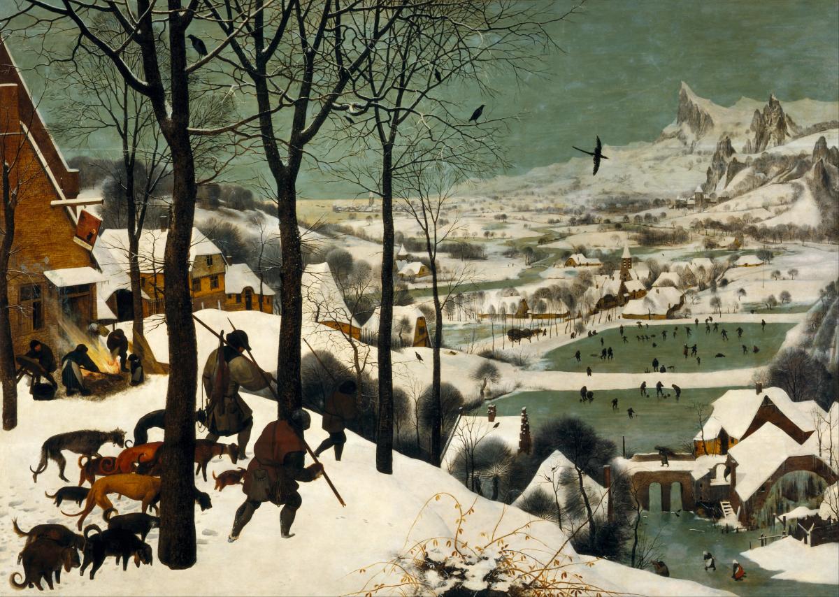 Pieter Bruegel the Elder, The Hunters in the Snow, 1565