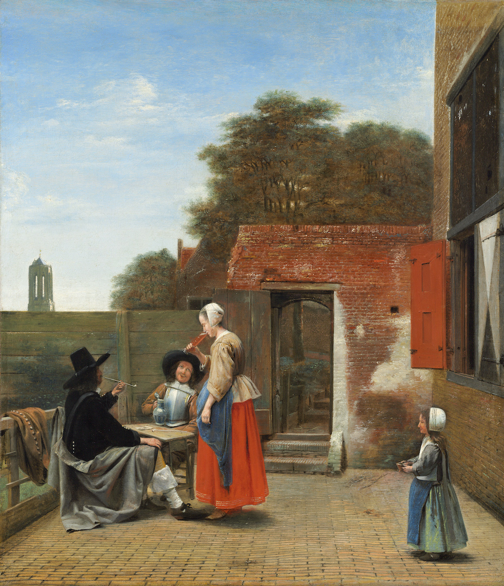 A Dutch Courtyard, ca. 1658-1660 / pic credit: Courtesy National Gallery of Art, Washington, Andrew W. Mellon Collection, 1937.1.56