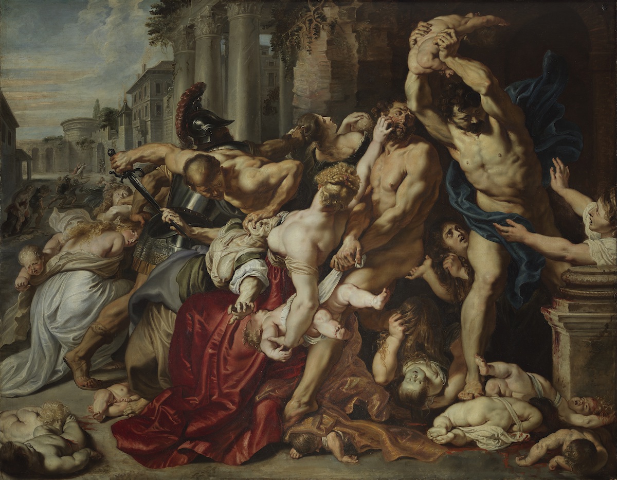 Peter Paul Rubens, The Massacre of the Innocents, c. 1610. Oil on panel, 142 x 183 x 1.9 cm. The Thomson Collection at the Art Gallery of Ontario. © Art Gallery of Ontario, 2014/1581