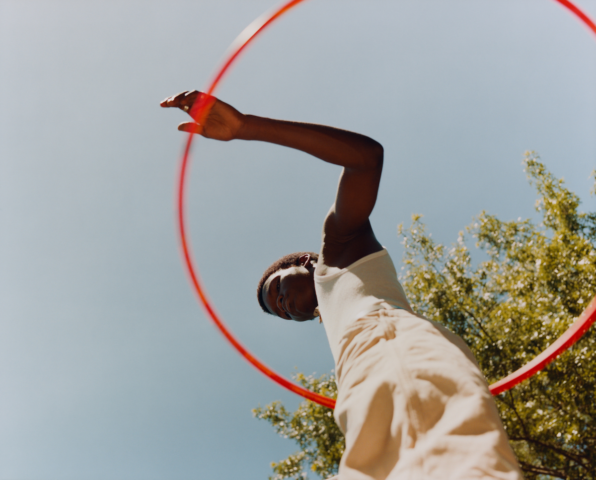 Untitled (Sosa with Orange Hula Hoop), 2019