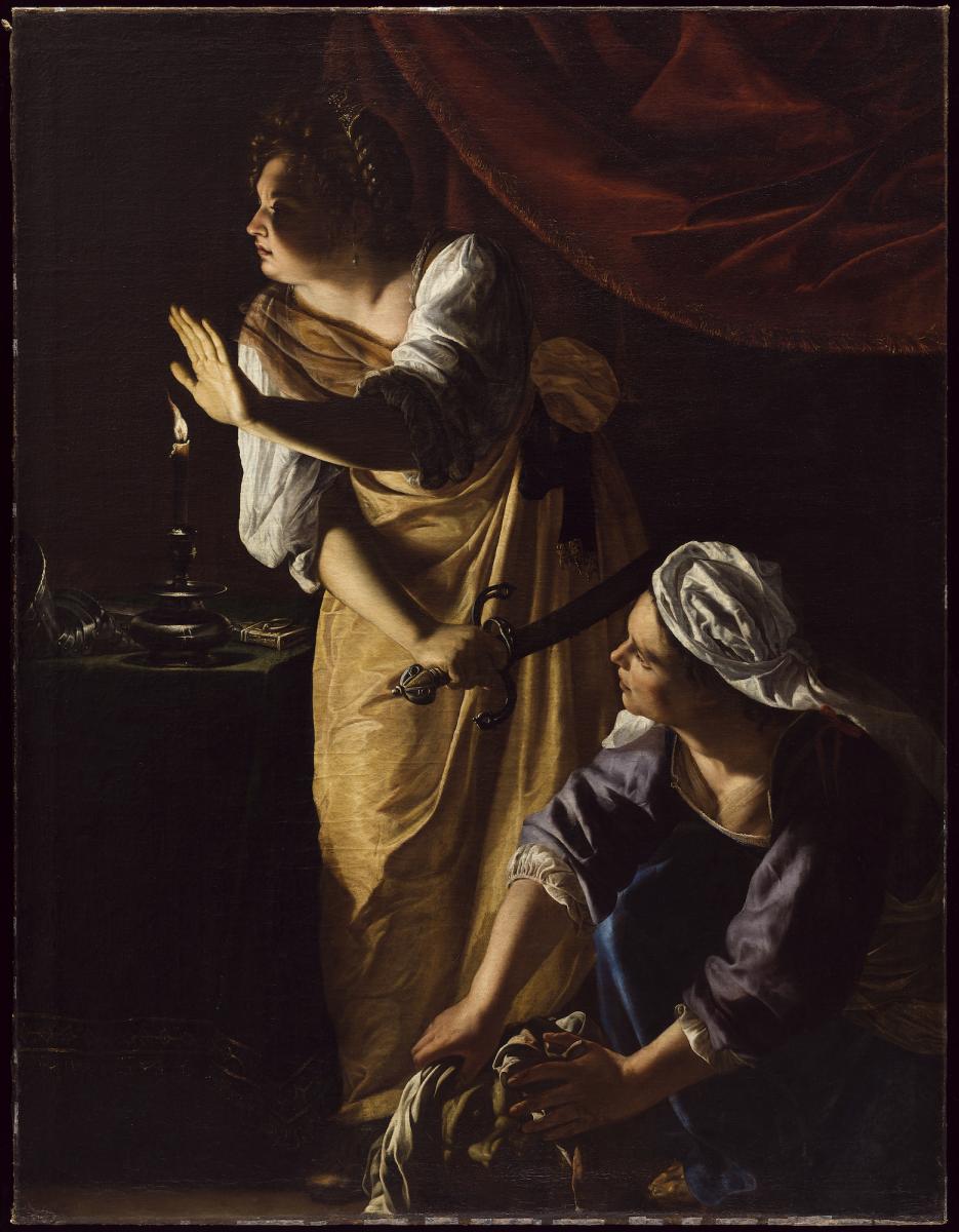 Judith and her Maidservant, about 1623-5. © The Detroit Institute of Arts
