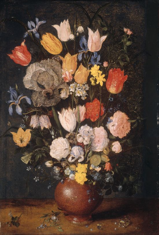 Jan Brueghel the Elder, Vase of Flowers, c.1607-08