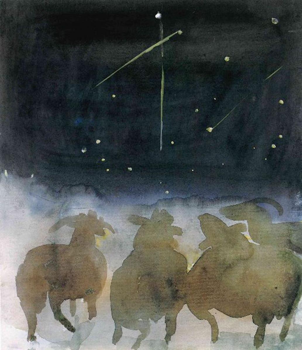 Ewes Watching Shooting Stars