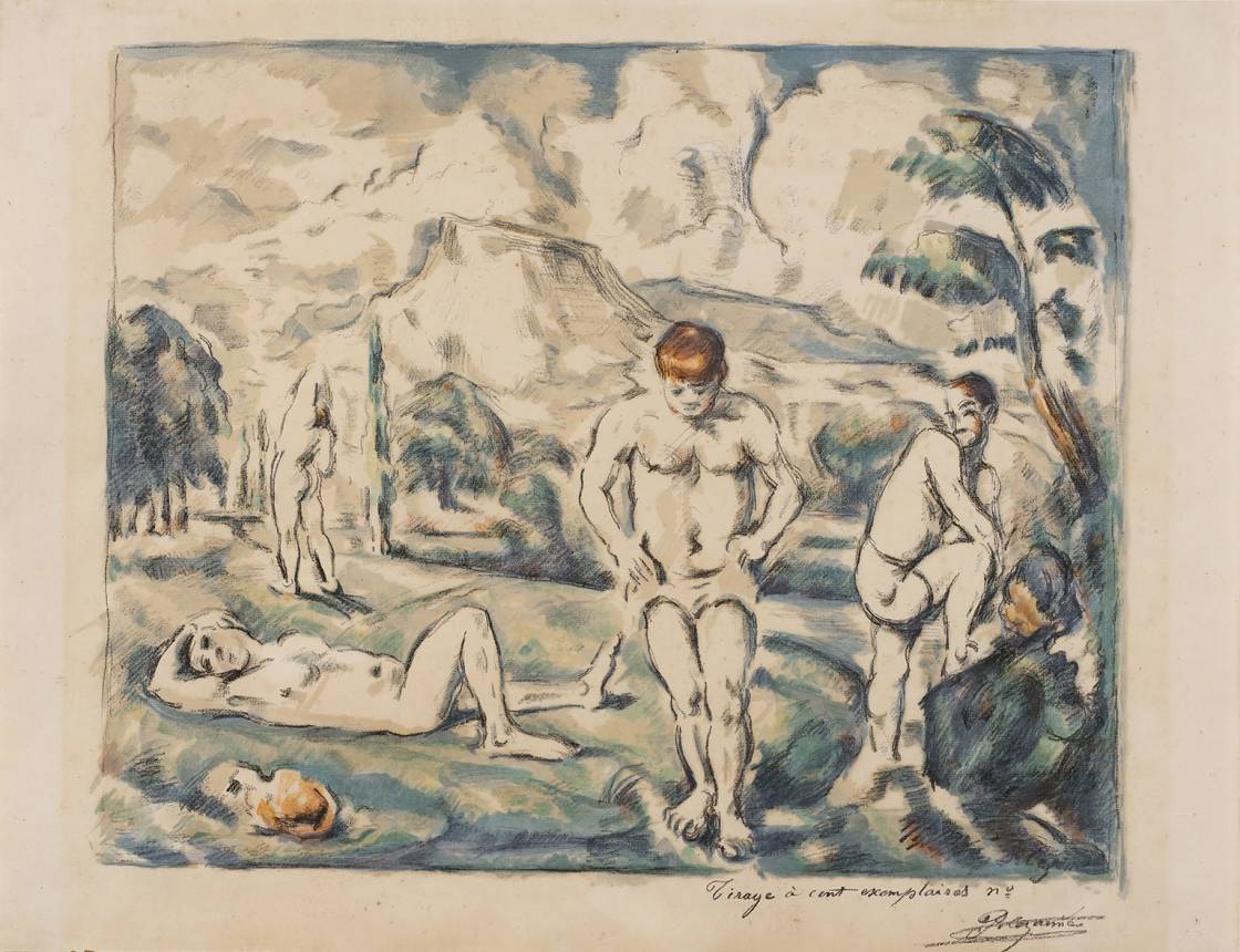 Cézanne, Bathers, 1536