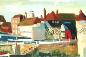 Image of Sandwich showing the Barbican and Toll Bridge