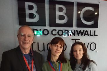 Felicitas Wagner, Emma Gill and John McEvoy