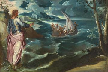 Tintoretto - Christ at the Sea of Galilee