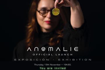 Nathalie Vin showing fine mosaic art at the Anomaly Gallery in Palma de Mallorca