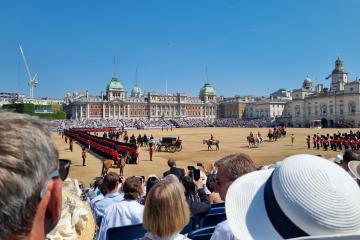 Trooping the Colour in Horseguards Parade
