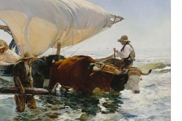 Sorolla Return from Fishing