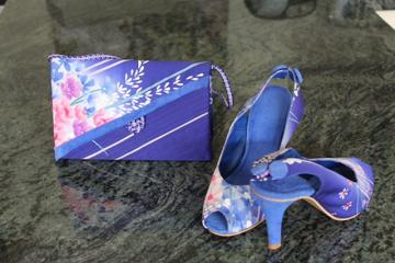 handmade shoes and handbag
