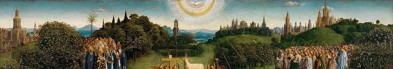 The Adoration of the Lamb - van Eyck