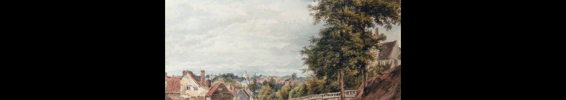 A View Over Bushey from Clay Hill, William Henry Hunt (1790 - 1864)