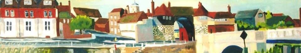 Image of Sandwich showing the Barbican and Toll Bridge