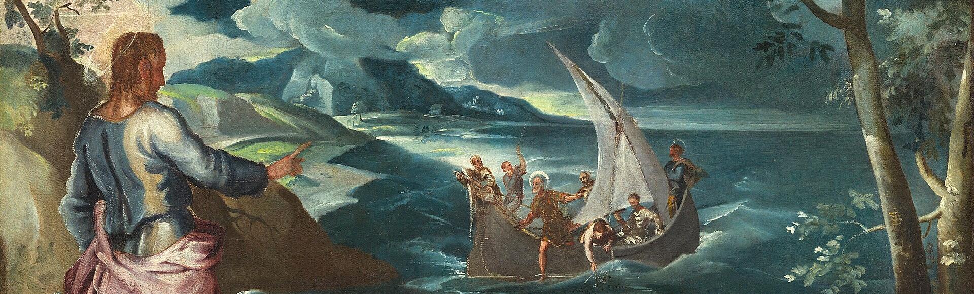 Tintoretto - Christ at the Sea of Galilee