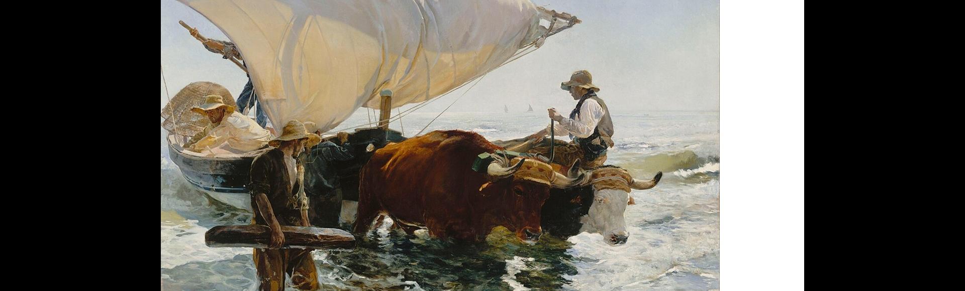 Sorolla Return from Fishing
