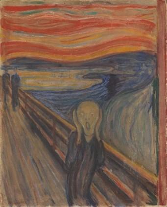 The Scream bt Edvard Munch 1893