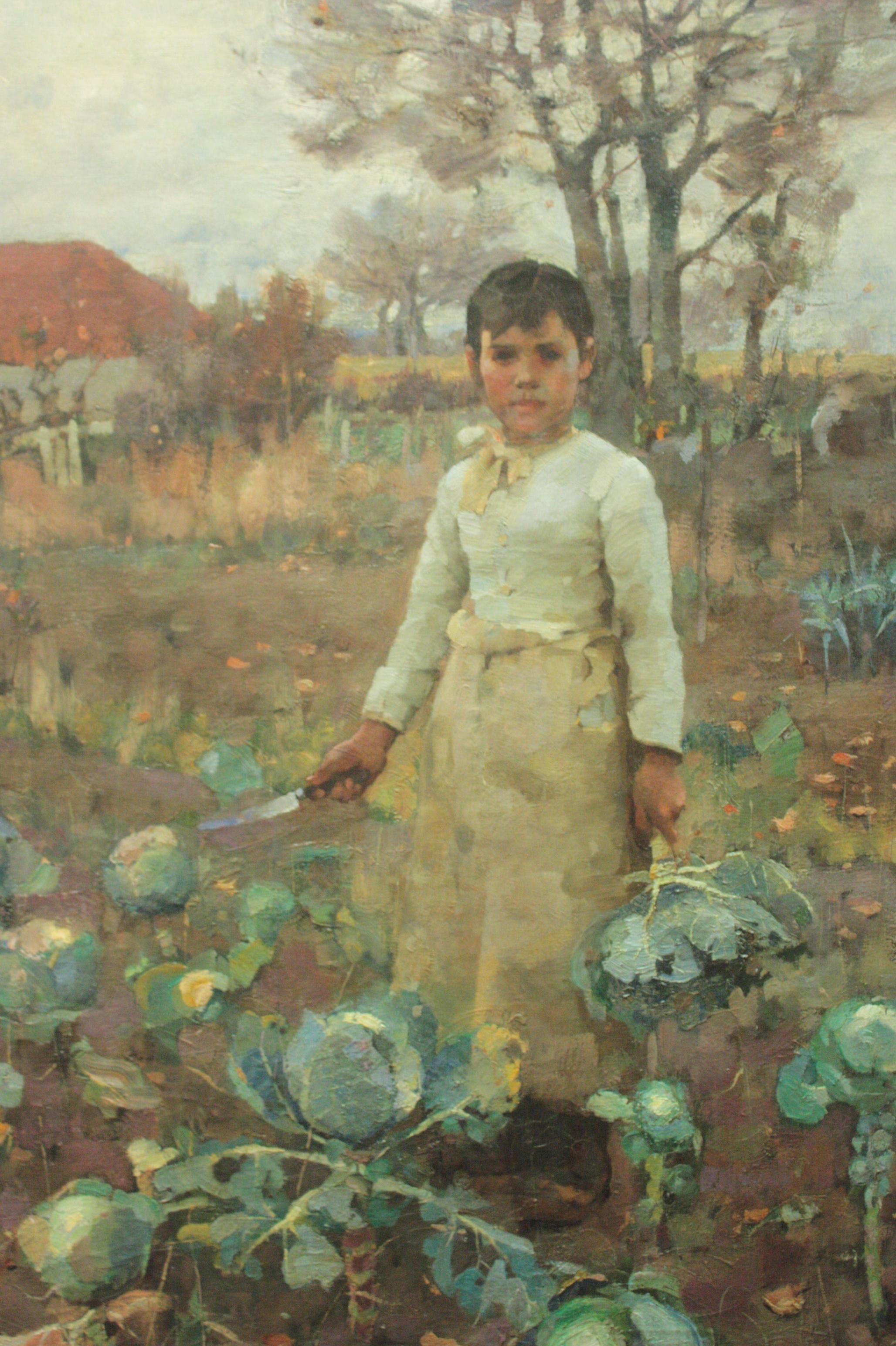 A Hind's Daughter, by Sir James Guthrie, 1884