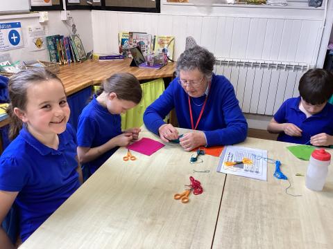 "SEWING" SEEDS OF SUCCESS FOR PUPILS