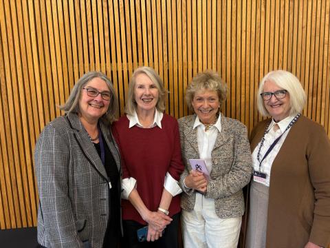L to R , Alison, Hannah, Hilary & Gwynneth