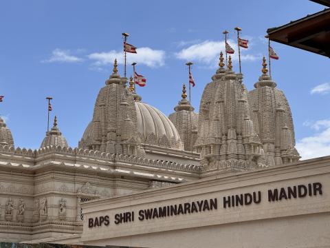 Neasden temple exterior