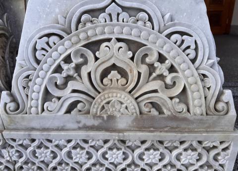 detail from the Neasden Temple