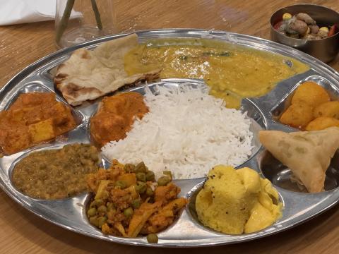 food served at the Neasden Temple