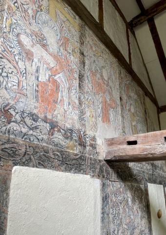 Piccotts End wall detail