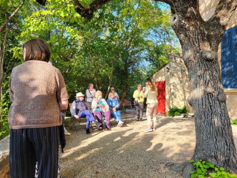 Cezanne's garden studio