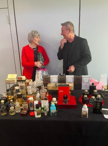 Past Chair Sue Park with Peter Murray 