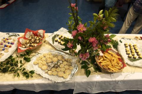 Our Christmas Lecture party buffet