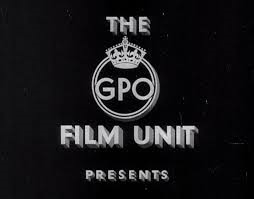 Still showing the GPO Film Unit logo
