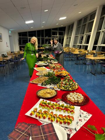 Christmas party food 2025