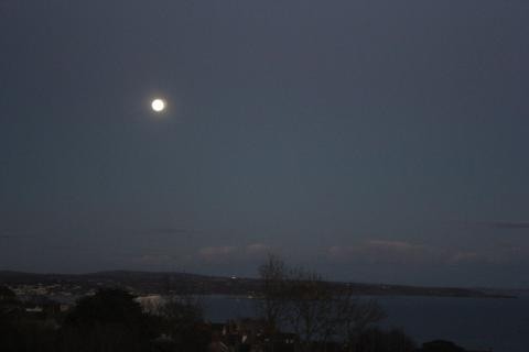 A full moon for our lecture in March