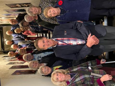Members at the Theatre Royal York for a performance of Pride and Prejudice Sort Of!