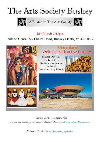 Talk on Brazil - poster created by Roger Kutchinsky